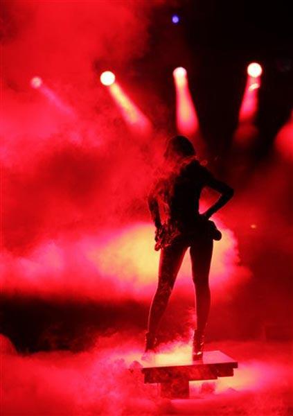 Luces rojas le dieron la bienvenida  | AP