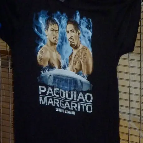 Aumentan precio a souvenirs para pelea Pacquiao-Margarito