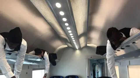 Balotelli, El Shaarawy y Niang viajaron en portamaletas