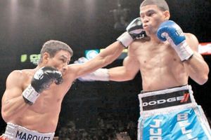 Márquez sufrió fisura en el omóplato derecho