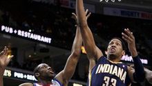 Granger impulsa victoria de Indiana 111-103 sobre 76ers