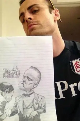 Berbatov, de futbolista a artista