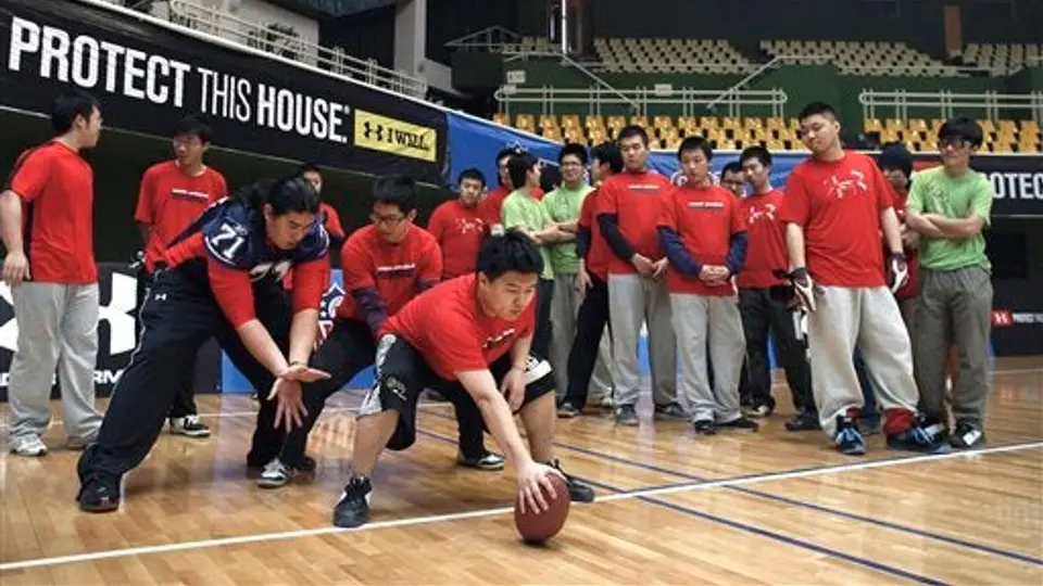 Jugador de los Bills lleva la NFL a China