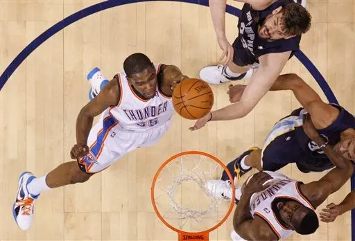 El Thunder vence a Grizzlies y emata la serie