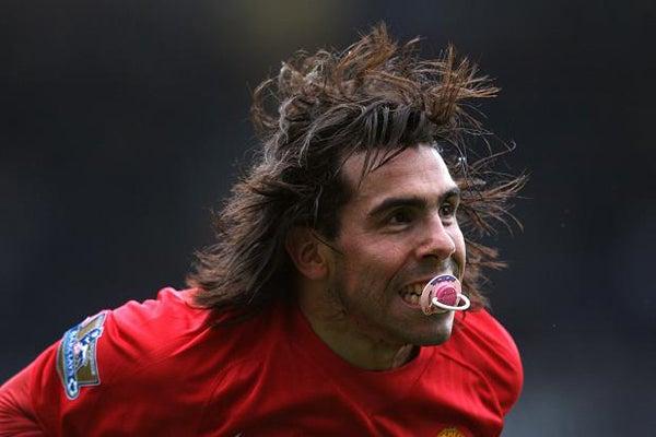 Carlos Tévez en su paso por el united | The Sun