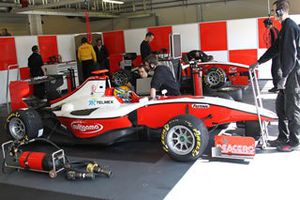 Guti termina pruebas de GP3 en 2010