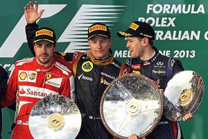 Kimi Raikkonen gana el Gran Premio de Australia