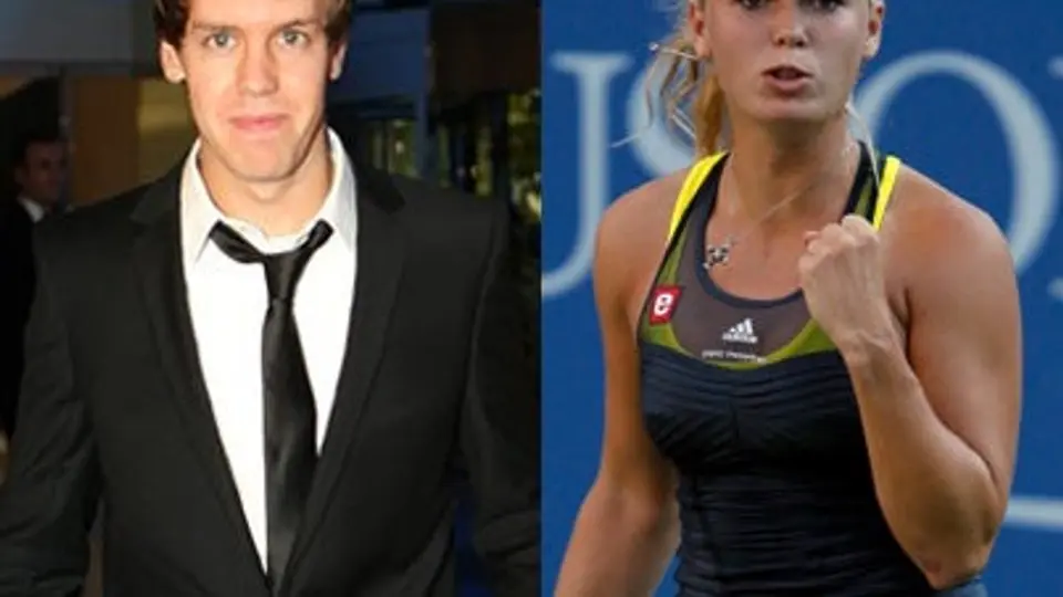 Vettel y Wozniacki, los jóvenes maravilla del 2010
