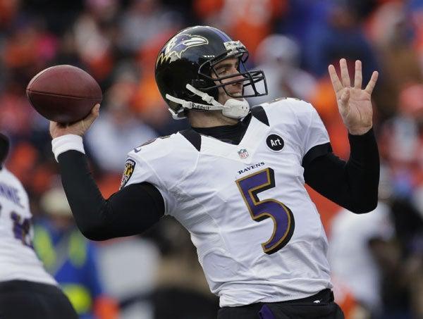 Flacco conectó con Smith para empatar el encuentro | AP