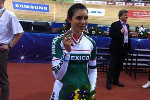 Sofía Arreola, plata en Mundial de Ciclismo en pista
