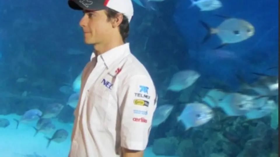 Esteban Gutiérrez, tranquilo previo a su debut en F1