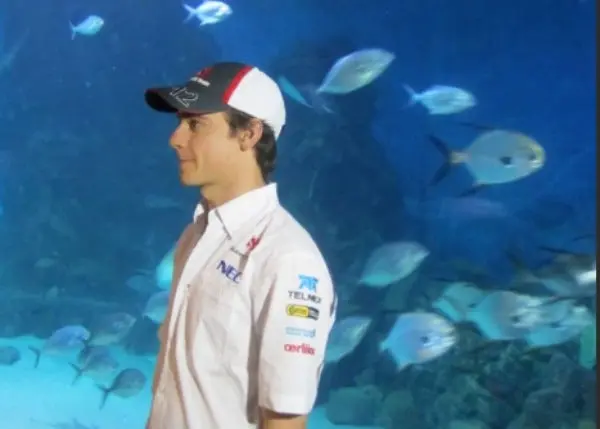 Esteban Gutiérrez, tranquilo previo a su debut en F1