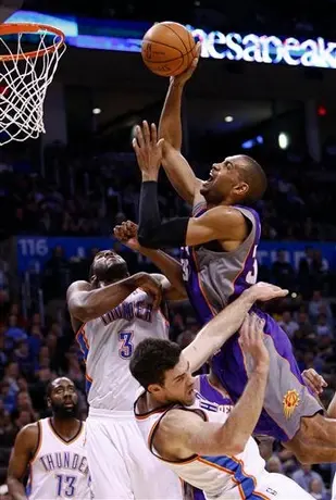 Grant Hill explota a la ofensiva y Suns vence 113-100 al Thunder