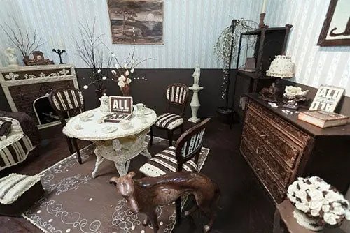 Crean en Bielorrusia habitación de chocolate