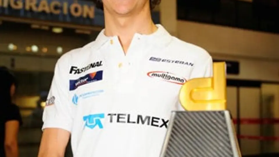 Esteban Gutiérrez regresa satisfecho de la temporada en la GP2