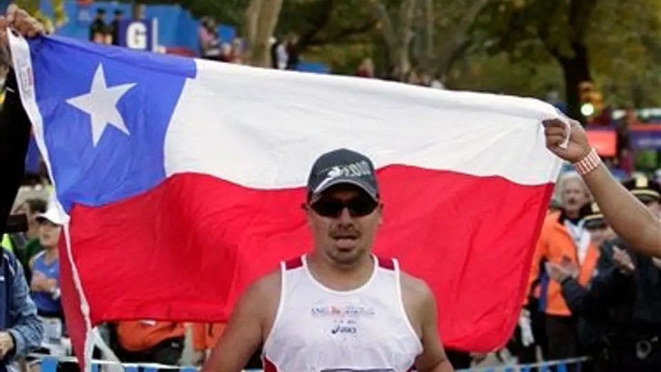 Minero chileno completa el Maratón de Nueva York