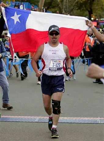 Minero chileno completa el Maratón de Nueva York