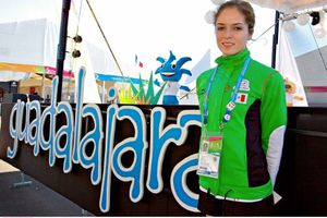 Cynthia Valdez arrasa en la gimnasia rítmica