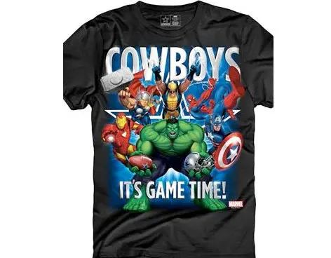Los Vaqueros lanzan línea de ropa con Marvel