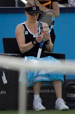 Clijsters no jugará en Wimbledon por lesión