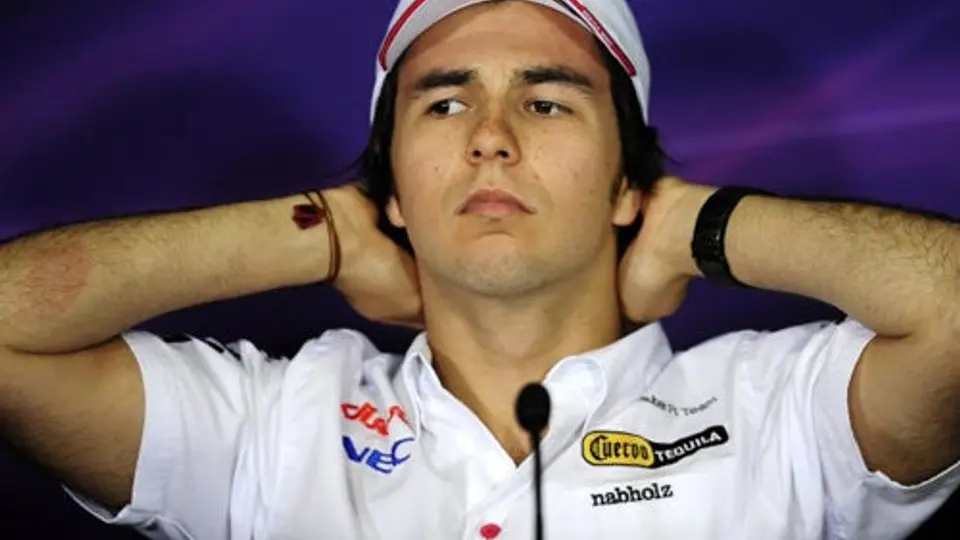 Checo, decepcionado tras el abandono en Bélgica