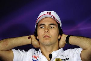 Checo, decepcionado tras el abandono en Bélgica
