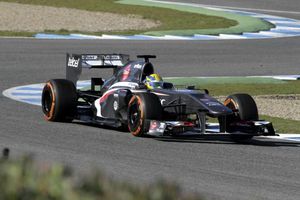 Esteban Gutiérrez se estrena con Sauber
