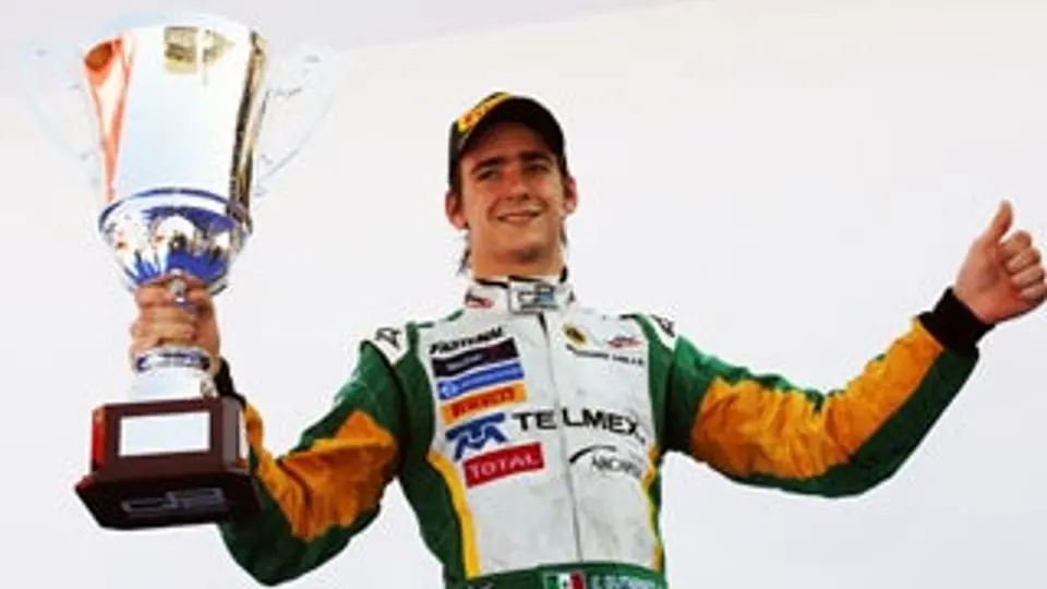Esteban Gutiérrez logra su primer triunfo en la GP2