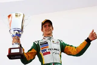 Esteban Gutiérrez logra su primer triunfo en la GP2