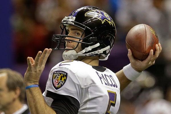 Flacco va a comandar la ofensiva de los Cuervos | AP