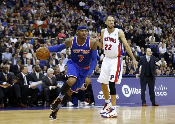 Knicks derrotaron a Pistons en Londres