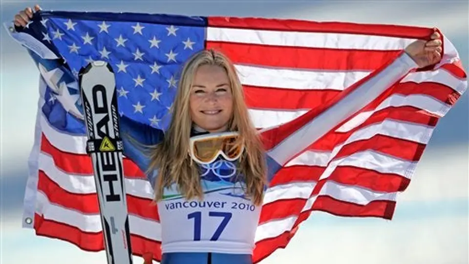 Esquiadora Vonn es elegida la atleta del año por la AP