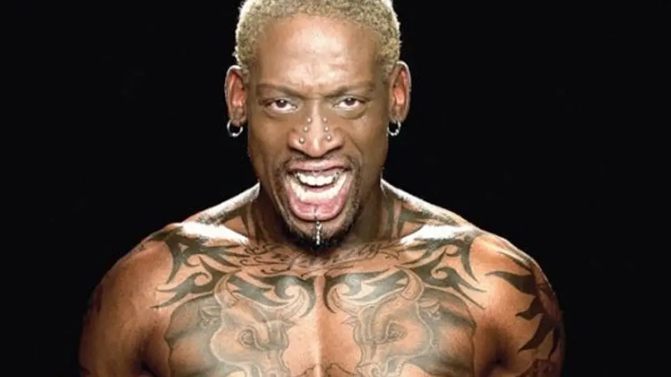 Rodman fue entrevistado mientras recibía sexo oral