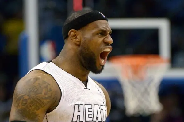 LeBron James es la estrella del Miami Heat | AP