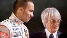 Ecclestone defiende el manejo agresivo de Hamilton