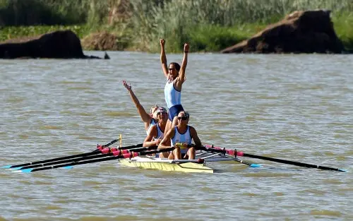 Argentina, oro en prueba de cuatro pares de remos cortos
