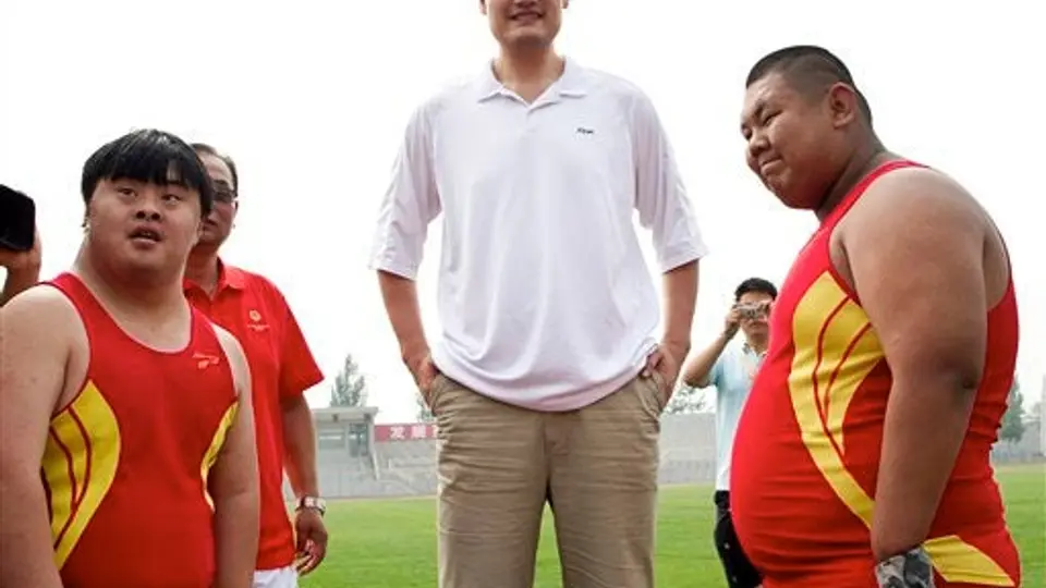 Yao Ming colabora en las Olimpiadas Especiales
