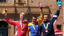 Colombia se queda con el oro en Ciclismo de Montaña varonil