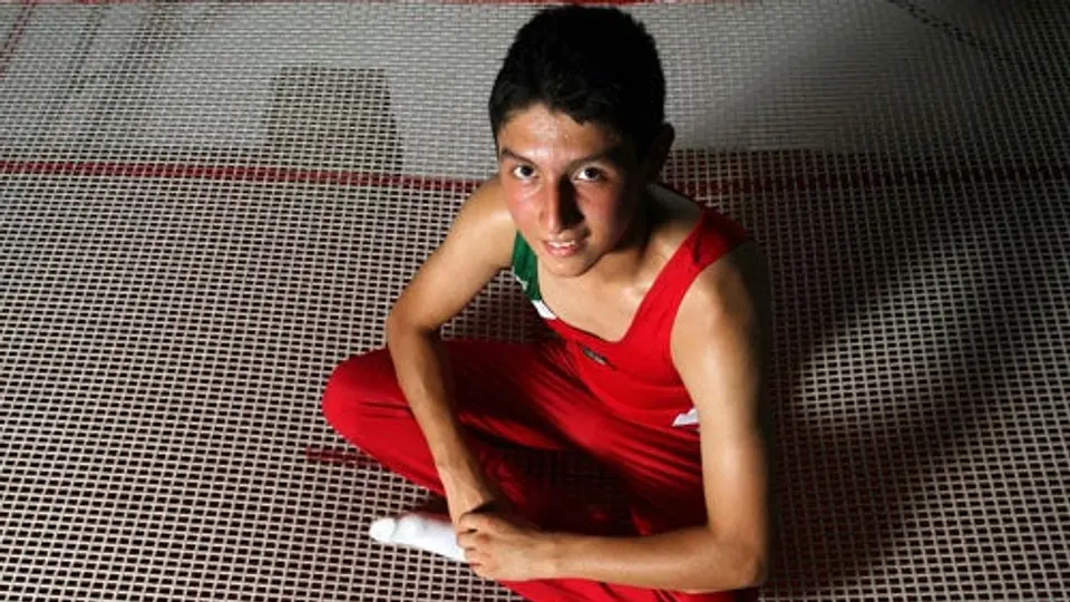 Vargas obtiene bronce en trampolín
