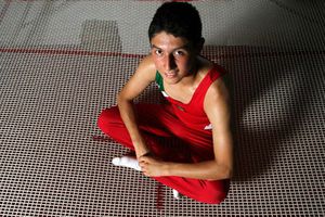 Vargas obtiene bronce en trampolín