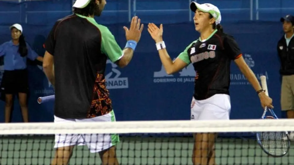 Vencen De la Peña y González en tenis de Panamericanos