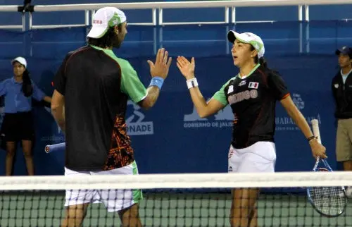 Vencen De la Peña y González en tenis de Panamericanos