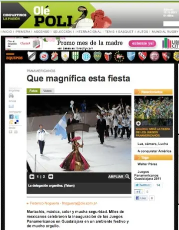 Así vio el mundo la Inauguración de Guadalajara 2011