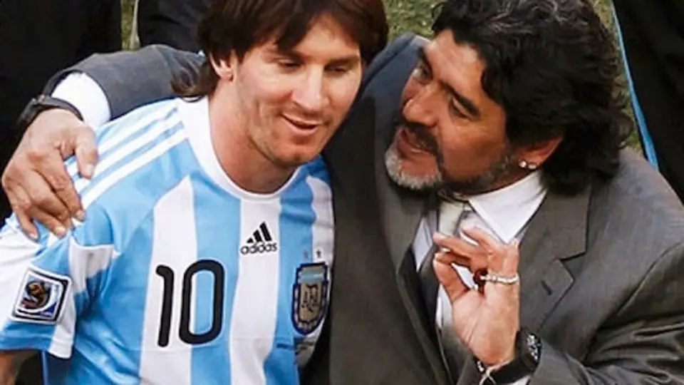 'Messi inventa una cosa nueva cada día': Maradona