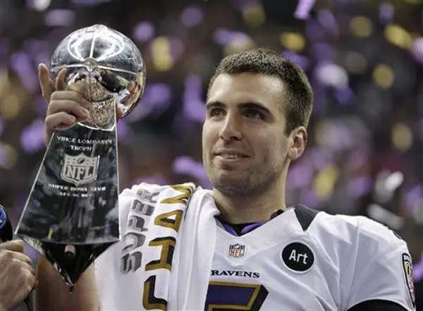 Joe Flacco, el Jugador Más Valioso del Super Bowl XLVII