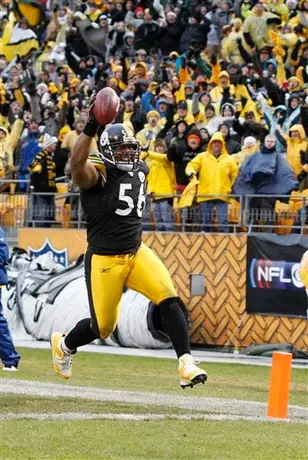 Polamalu encabeza defensiva; Pittsburgh vence 23-7 a Bengalíes