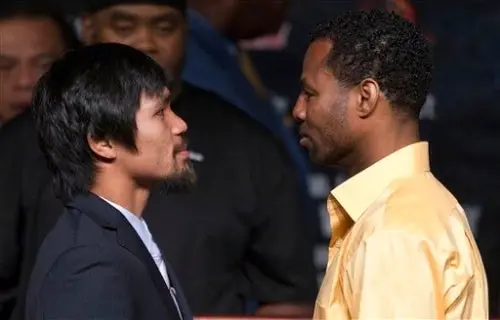 Pacquiao y Mosley superaron la báscula