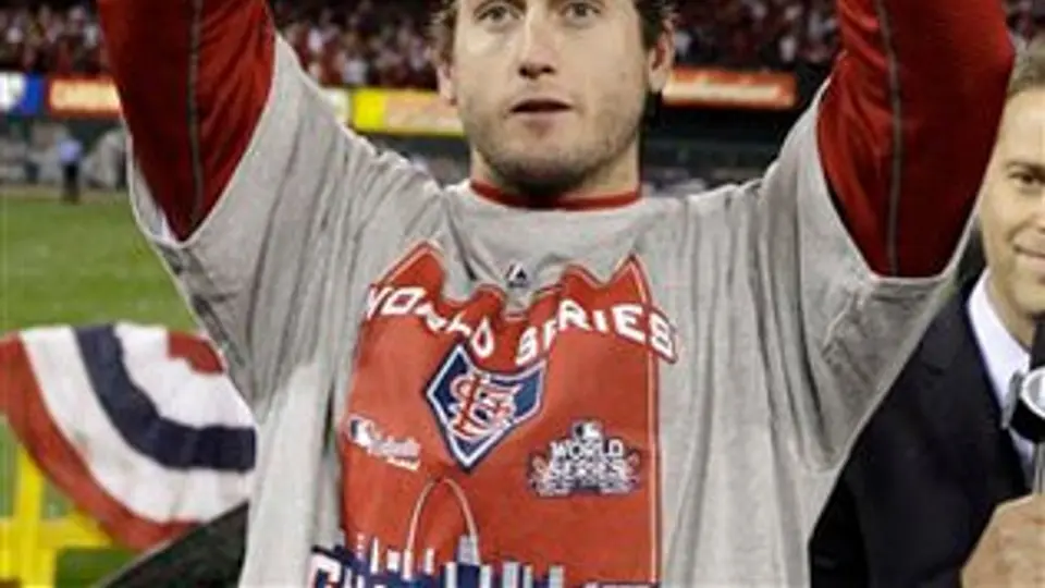 David Freese, el jugador más valioso de la Serie Mundial