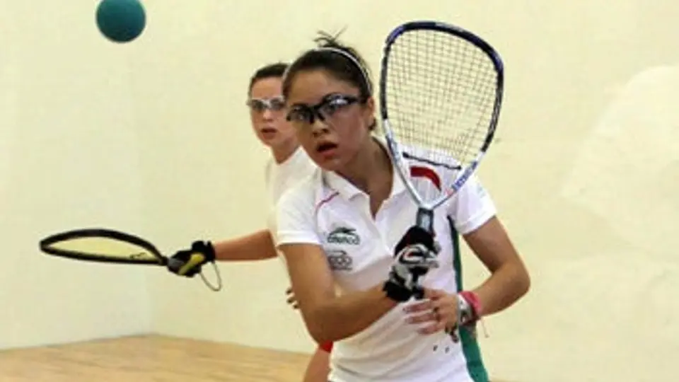 Paola Longoria, en la Final  del Miami Great Balls of Fire