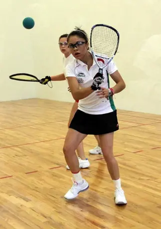 Paola Longoria, en la Final  del Miami Great Balls of Fire